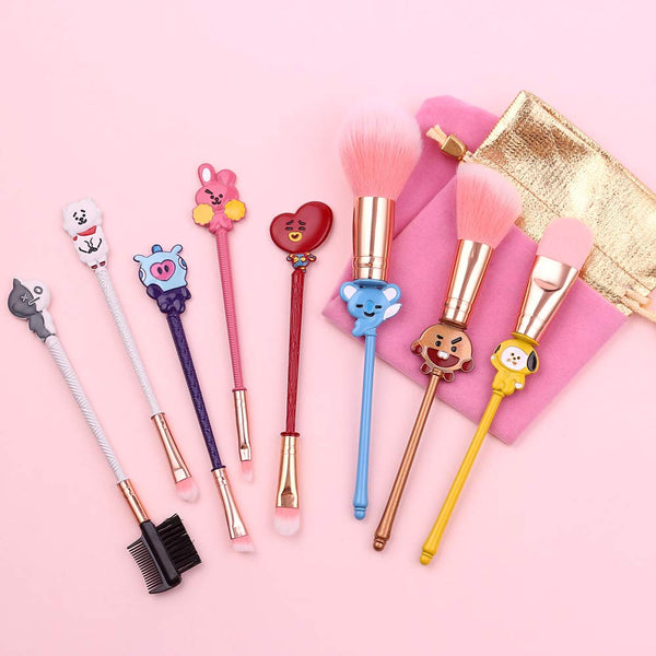 BT21 Set de brochas de maquillaje